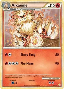 Arcanine - 001/123 - HeartGold & SoulSilver - Deck Exclusives
