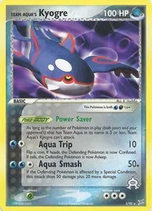 Team Aqua's Kyogre - 003/095 - EX Team Magma vs Team Aqua - Deck Exclusives