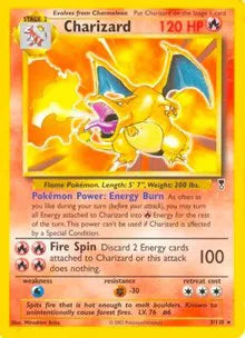 Charizard - 003/110 - WotC Legendary Collection - Deck Exclusives