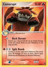 Camerupt - 004/107 - EX Deoxys - Deck Exclusives