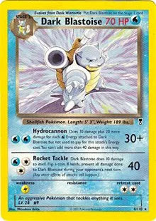 Dark Blastoise - 004/110 - WotC Legendary Collection - Deck Exclusives