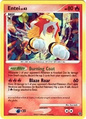 Entei - 4/132 - Cracked Ice Holo - Miscellaneous