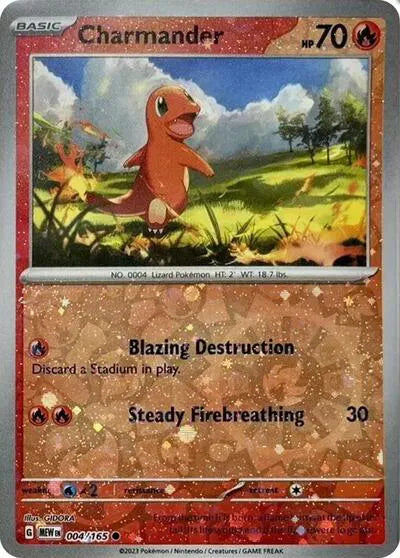 Charmander - 004/165 - Costco Exclusive - Miscellaneous