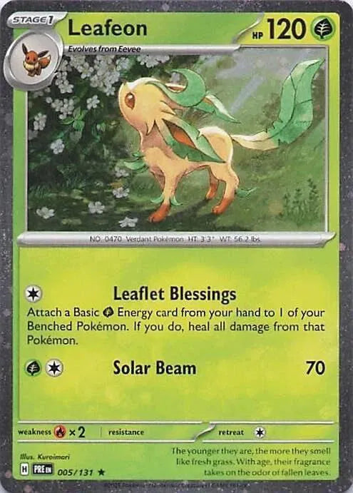 Leafeon - 005/131 - Cosmos Holo - Miscellaneous