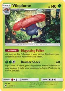 Vileplume - 006/147 - Prerelease Kit Exclusive - Deck Exclusives