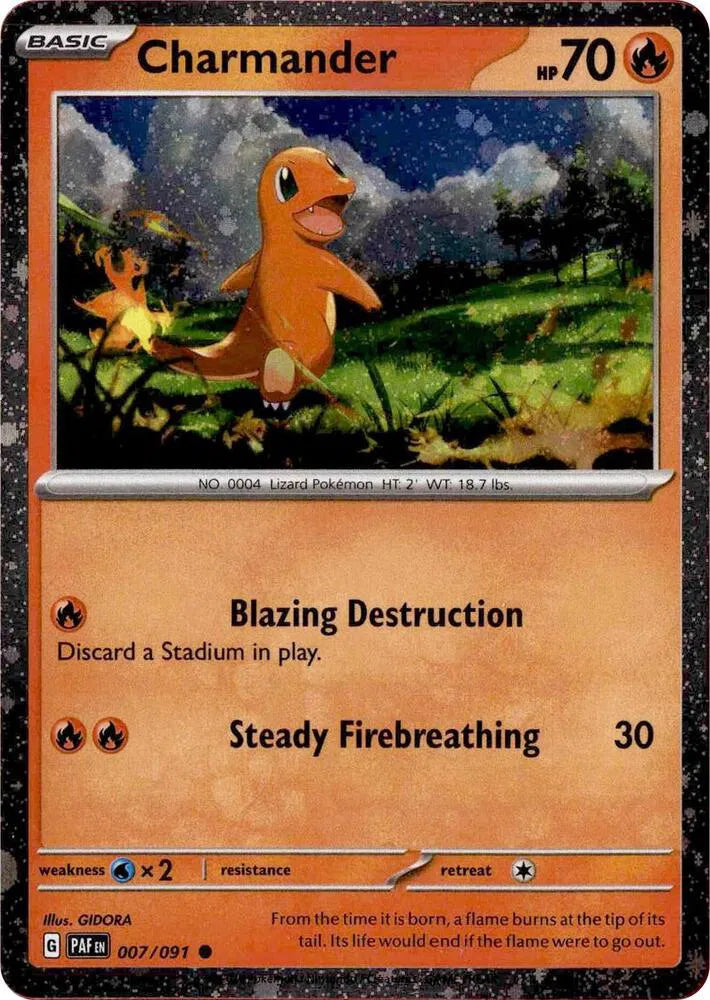 Charmander - 007/091 - Cosmos Holo - Miscellaneous