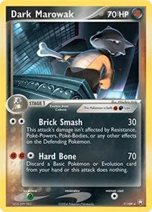 Dark Marowak - 007/109 - EX Team Rocket Returns - Deck Exclusives