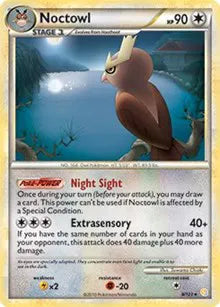 Noctowl - 008/123 - HeartGold & SoulSilver - Deck Exclusives