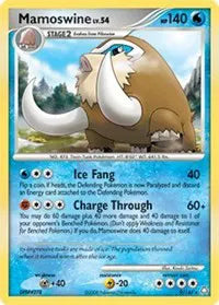 Mamoswine - 009/146 - DP Legends Awakened - Deck Exclusives
