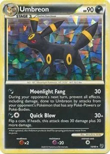 Umbreon - 010/090 - Cracked Ice Holo - Deck Exclusives
