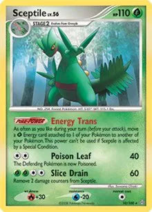 Sceptile - 010/100 - DP Stormfront - Deck Exclusives