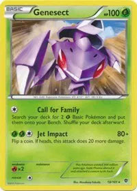 Genesect - 010/101 - BW Plasma Blast - Deck Exclusives