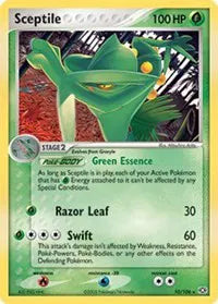 Sceptile - 010/106 - EX Emerald - Deck Exclusives
