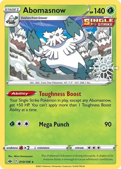 Abomasnow - 010/198 - Holiday Calendar - Miscellaneous