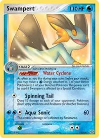 Swampert - 011/106 - EX Emerald - Deck Exclusives