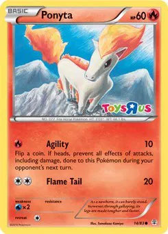 Ponyta - 14/83 - Toys R Us Promo - Miscellaneous