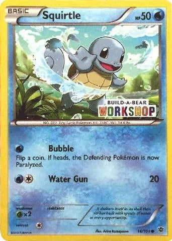 Squirtle - 14/101 - Build-A-Bear Workshop Exclusive - Miscellaneous