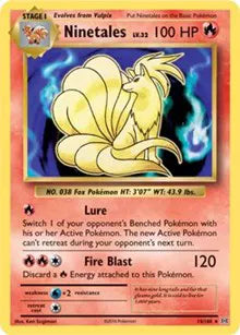 Ninetales - 015/108 - XY Evolutions - Non Holo - Deck Exclusives