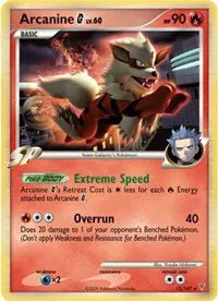Arcanine G - 015/147 - Deck Exclusives