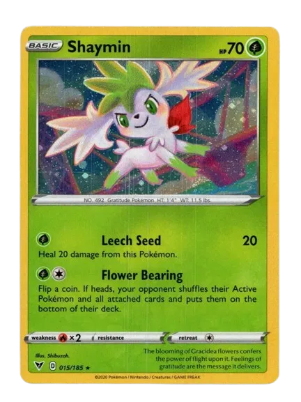 Shaymin - 015/185 - Cosmos Holo - Miscellaneous