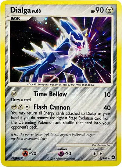 Dialga - 016/106 - Cosmos Holo - Deck Exclusives