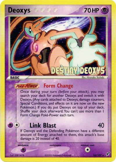 Deoxys - 16/107 - Movie Promo - Miscellaneous