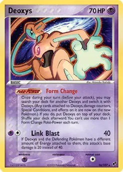 Deoxys - 016/107 - EX Deoxys - Deck Exclusives