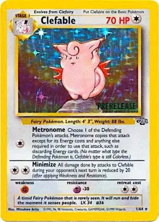 Clefable - 1/64 - WoTC Promo