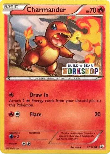 Charmander - 17/113 - Build-A-Bear Workshop Exclusive - Miscellaneous