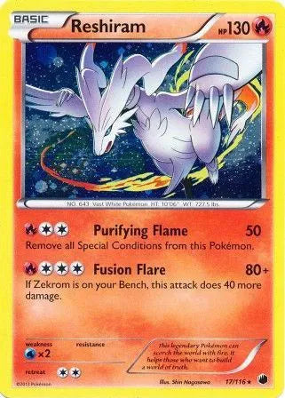 Reshiram - 17/116 - Cosmos Holo - Miscellaneous
