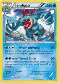 Feraligatr - 017/119 - XY Phantom Forces - Deck Exclusives