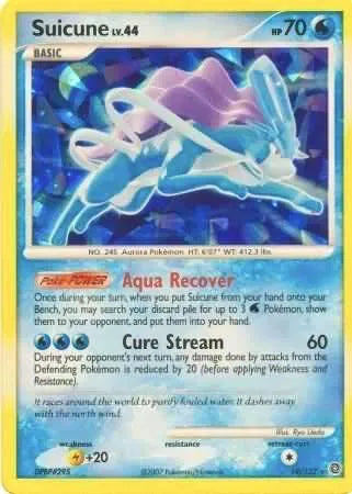 Suicune - 19/132 - Cracked Ice Holo - Miscellaneous