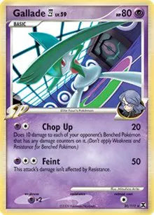 Gallade E4 - 020/111 - DPPt Rising Rivals - Deck Exclusives