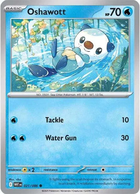 Oshawott - 021/086 - Miscellaneous