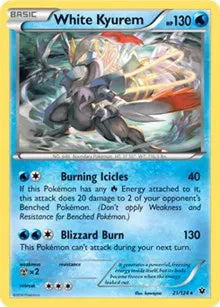 White Kyurem - 021/124 - XY Fates Collide - Deck Exclusives