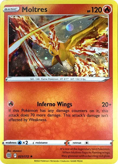 Moltres - 021/172 - Cosmos Holo - Miscellaneous