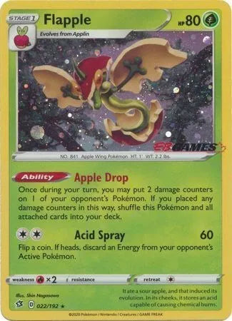 Flapple - 022/192 - EB Games Exclusive - Miscellaneous