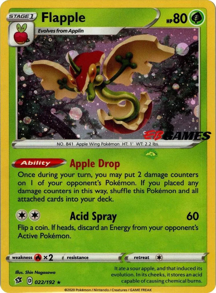 Flapple - 022/192 - EB Games Exclusive APAC - Miscellaneous