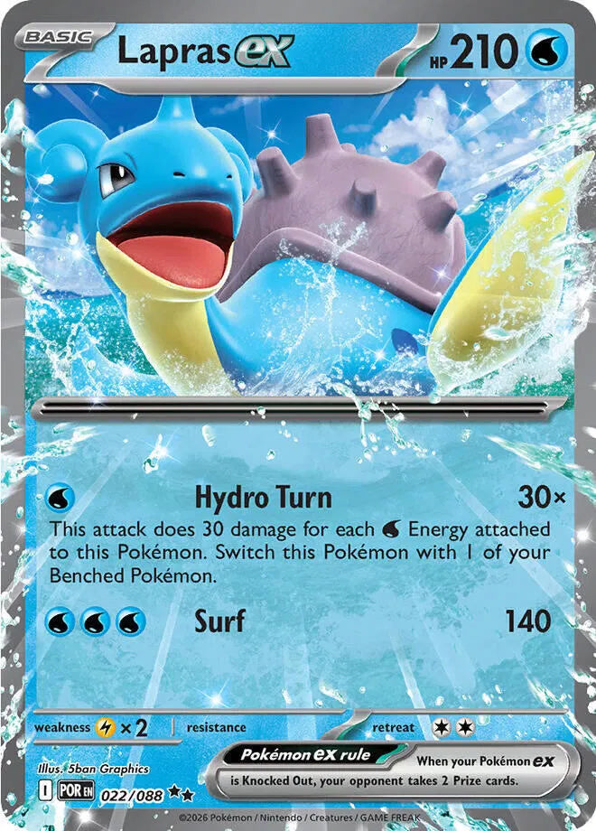 Lapras ex - 022/088 - Perfect Order