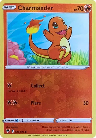 Charmander - 023/185 - Reverse Cosmos Holo - Miscellaneous
