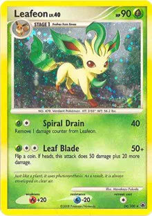 Leafeon - 024/100 - DP Majestic Dawn - Deck Exclusives