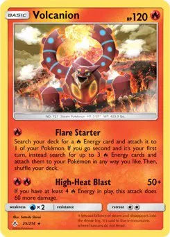 Volcanion - 025/214 - Deck Exclusives