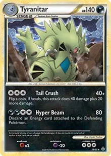 Tyranitar - 026/095 - HGSS Unleashed - Deck Exclusives
