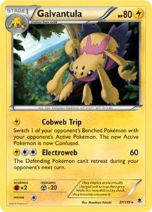 Galvantula - 027/119 - XY Phantom Forces - Deck Exclusives