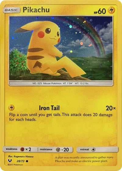 Pikachu - 028/073 - Cosmos Holo - Miscellaneous