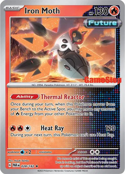 Iron Moth - 028/182 - Gamestop Promo - Miscellaneous