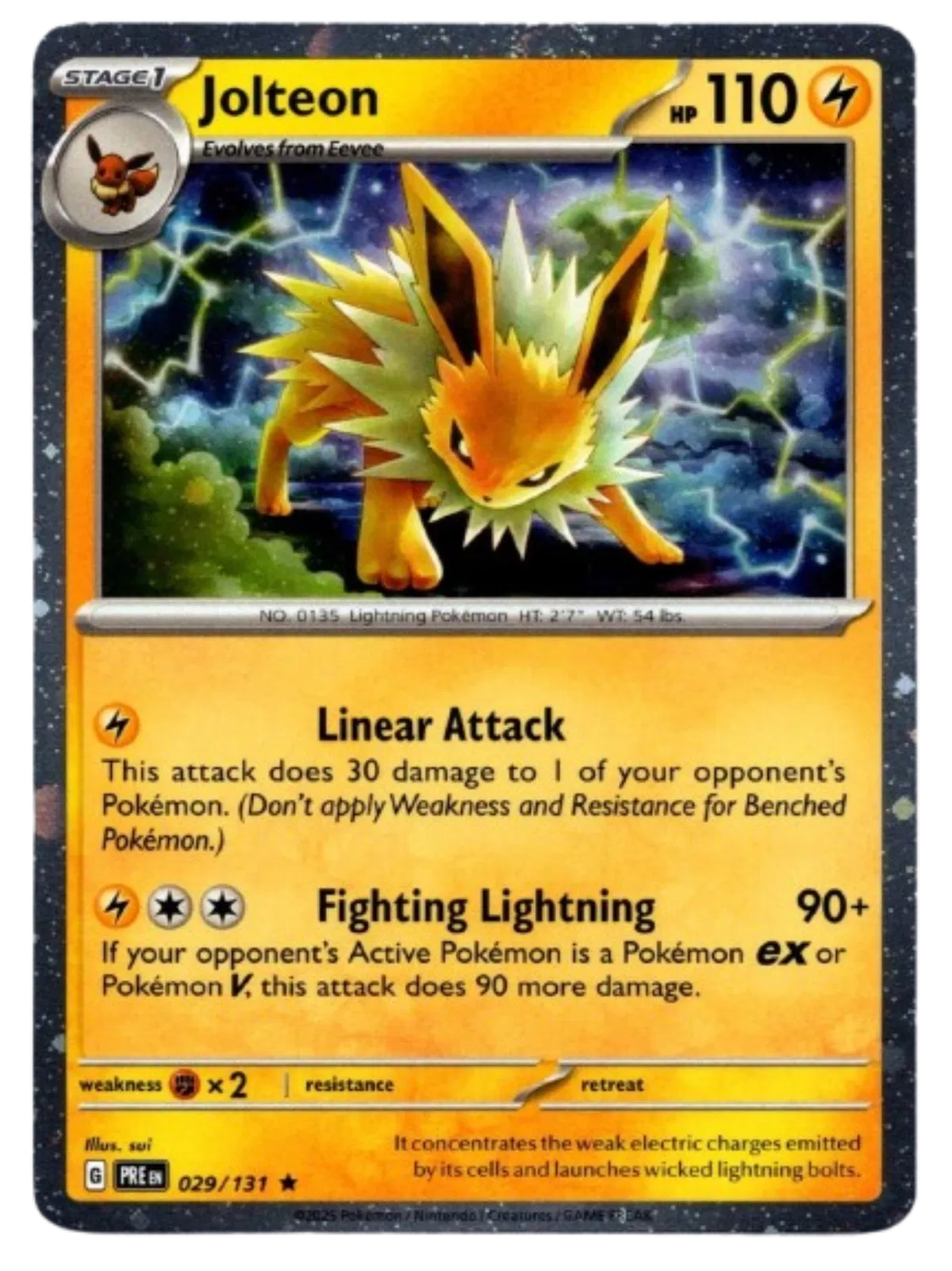 Jolteon - 029/131 - Cosmos Holo - Miscellaneous