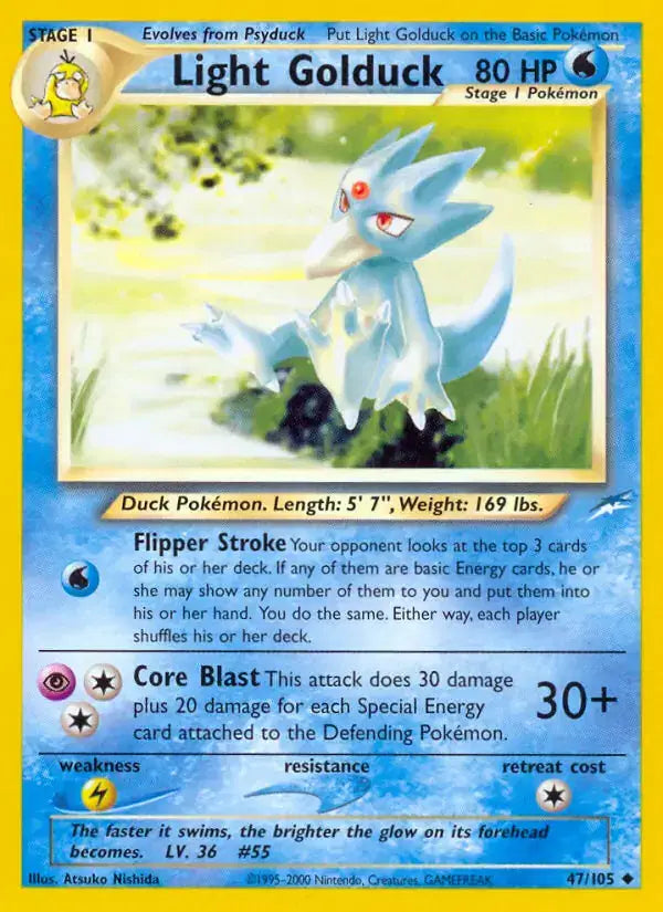 Light Golduck - 47/105 - Neo Destiny