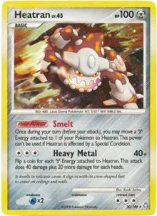 Heatran - 030/146 - DP Legends Awakened - Deck Exclusives
