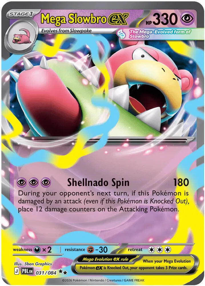 Mega Slowbro ex - 031/084 - Pitch Black